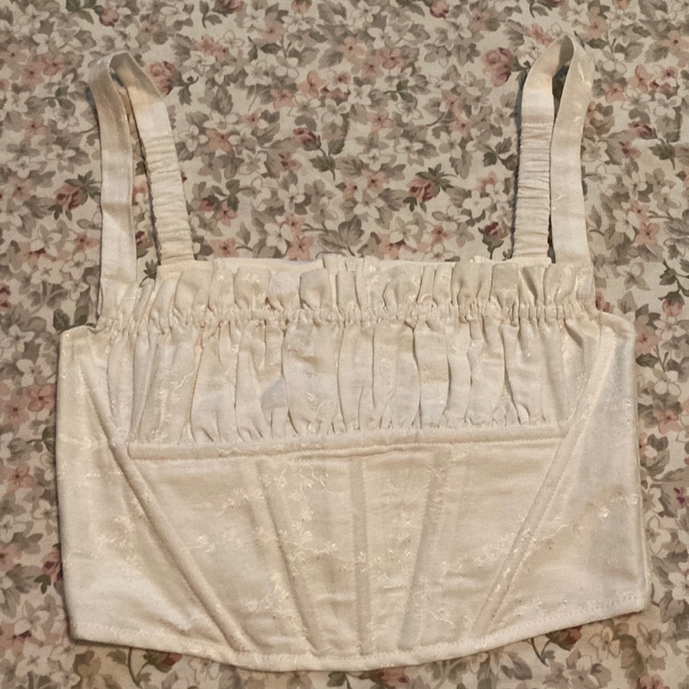 Lonely Label Venus Bustier (Ivory) NWOT